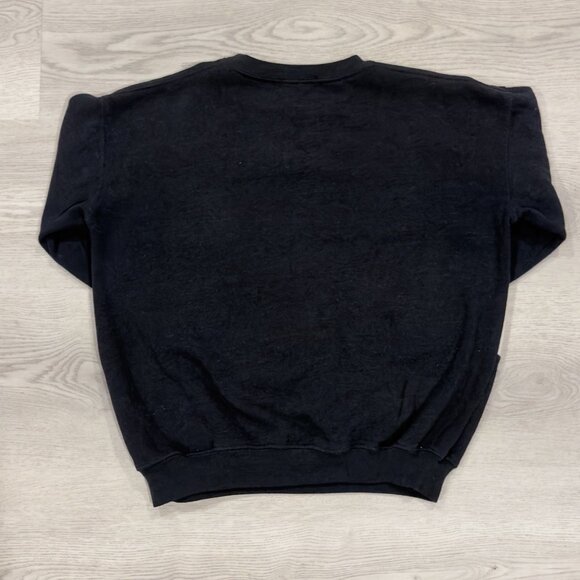 Brandy Melville New York Crewneck Sweatshirt Navy One Size 2010s Excellent - Picture 2 of 4